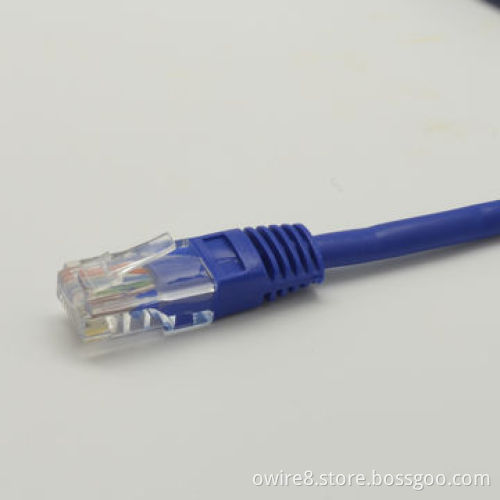 Patch Cords Cat 5e UTP 26awg Copper CCA, New PVC